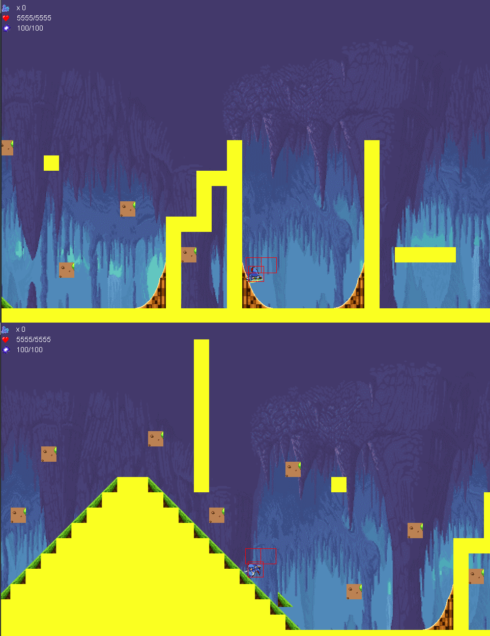 Screenshots of game